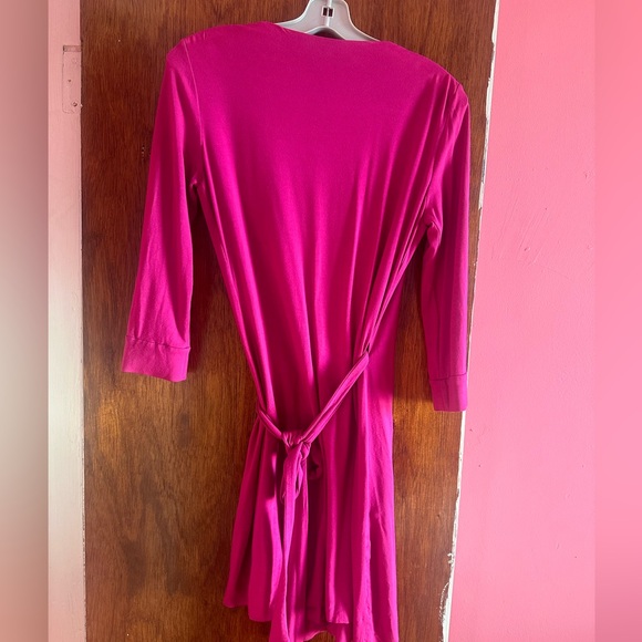 DIANE VON FURSTENBERG DVF PRINT WRAP DRESS Size 4 - Picture 3 of 7